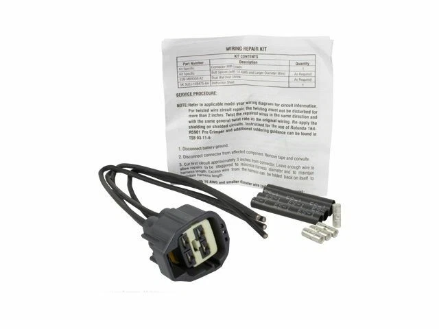 Ventilador de refrigeración del motor Ford Focus 2010-2015 conector del motor Motorcraft 13743KB Foto 1 de 2