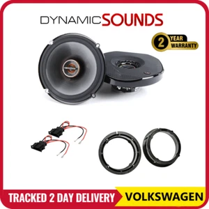 Volkswagen 6.5" 2 Way Shallow Fit Front or Rear Door Coaxial Speakers Kit - Picture 1 of 9