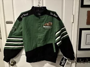 NWT Adult Marshall Thundering Herd Jacket Twill. Size XL - Picture 1 of 7