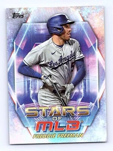 Freddie Freeman Card Refractor 2023 Topps #SMLBC-27 Los Angeles Dodgers - Picture 1 of 2