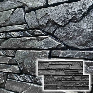 COLORADO imprint stamp with stone texture for wall printing on concrete, plaster - Picture 1 of 6