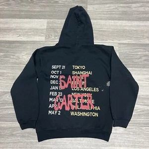 Beyonce Hoodie Mens Adult Small Black Night Sweatshirt HipHop RARE Faded Jay Z - Picture 1 of 10