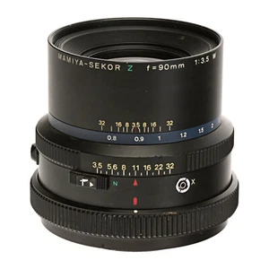 Mamiya RZ 90mm F3.5 W obiettivo medio formato messa a fuoco manuale - Foto 1 di 5