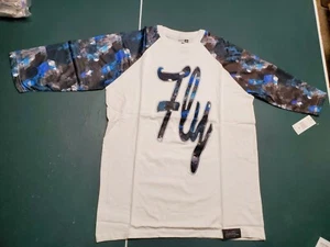 Men's FLY SOCIETY Half Sleeve Print T-Shirt NWT MSRP $40 Free Ship - Picture 1 of 6