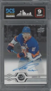 ANDERS LEE 2019-20 UPPER DECK CLEAR CUT HOCKEY AUTOGRAPH #CC-AL MINT DCS 9 - Picture 1 of 1