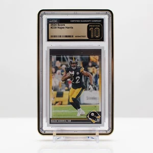 Football 2024 Najee Harris #239 Panini SCORE NFL CGC 10 PRISTINE - Bild 1 von 4