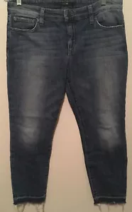 Jeans Joe's ""Roxy"" alla caviglia dritta effetto invecchiato a lavaggio medio (30 W x 26 L) - Foto 1 di 8