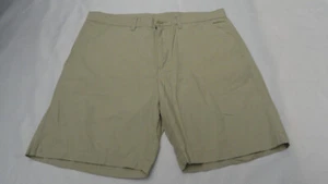 Patagonia Shorts Chino Men 33( actual 35" ) 100% Organic Cotton Khaki 4 Pocket - Picture 1 of 9