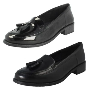 Zapatos Loafer Slip On Con Detalle De Borlas Clarks Para Dama Havisham Edge - Picture 1 of 19