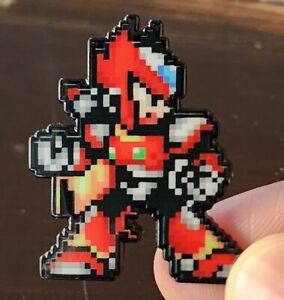 Zero Megaman X Enamel Pin
