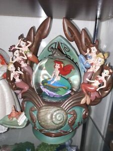 2004 Disney The Little Mermaid Daughters of Triton Musical Water Globe Ariel jp