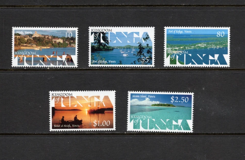 S4391 Tonga 1999 vistas panorámicas 5v.   MNH Foto 1 de 1
