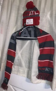 Super Bowl LIII Team Atlanta Scarf and Hat 2pcs set - Picture 1 of 9