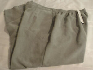 Alfred Dunner Grey 22W Proportioned Short Corduroy Pants NWT