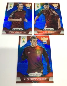 2014 FIFA WORLD CUP SOCCER PRIZM CARD BLUE PARALLEL CARD LOT OF 3-RUSSIA #199 - Picture 1 of 2