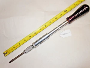 Stanley Vintage Yankees Schraubendreher Nr. 130A, mit 15/64" breitem Flachbit, USA - Bild 1 von 5