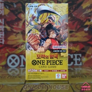 One Piece TCG Card KINGDOM OF PLOTS Booster Korean BOX (OPK-04) - Picture 1 of 4