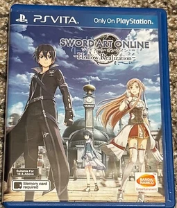 Sword Art Online Hollow Realization Sony PS Vita Import Region Free PlayStation - Picture 1 of 3
