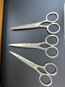 Lot Of 3 Paper Scissors-Clean,Cheap - Picture 1 of 3