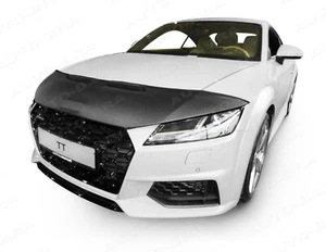 CAR HOOD BONNET BRA fit Audi TT Type FV/8S since 2014 NOSE FRONT END MASK - Imagen 1 de 4
