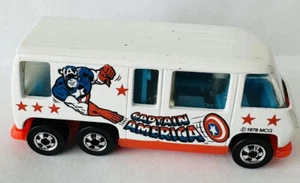 Hot Wheels Blackwall 1978 Captain America GMC Motorhome Scene Machines - Picture 1 of 10