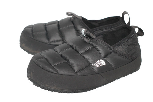 THE NORTH FACE NORTH FACE Bambini ThermoBall Trazione Mules II Taglia 2 Nero Nylon Trapuntato NF0A39UX