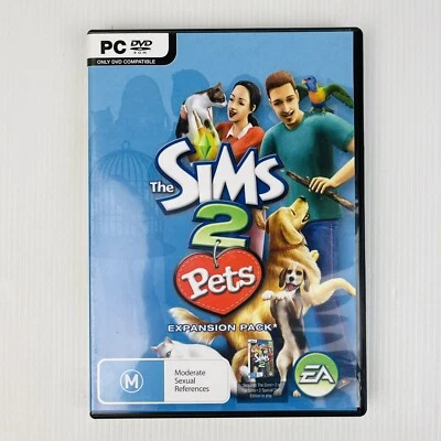 The Sims 2 Pets Expansion Pack PC DVD Game Set Good Condition (M) - Image 1 of 4