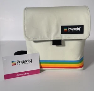 Polaroid Originals Camera Bag - Nylon Off White - Shoulder Strap - Magnet Close - Picture 1 of 18