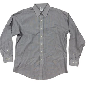 Brooks Brothers Regent Non iron Dress shirt Men's 16.5 34/35 - Picture 1 of 3