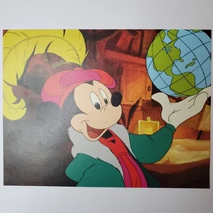 Mickey Mouse Columbus Druck Disney Unentdeckt Concept Art D23 Kalenderseite - Bild 1 von 4