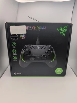 Razer Wolverine V2 Chroma Wired Gaming Pro Controller For Xbox PC Black- Z3 C#12 - Image 1 of 3