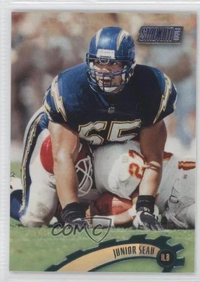 1997 Stadium Club Junior Seau #1 HOF - Image 1 of 2