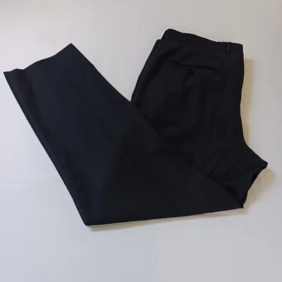 Pantalones Venezia para hombre negros mezcla lana y cachemir talla (37×30) Foto 1 de 4