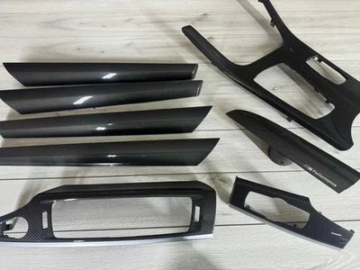 BMW X3 X4 F25 F26 M performance Interior Trim SET CARBON FIBER LHD - Photo 1/4
