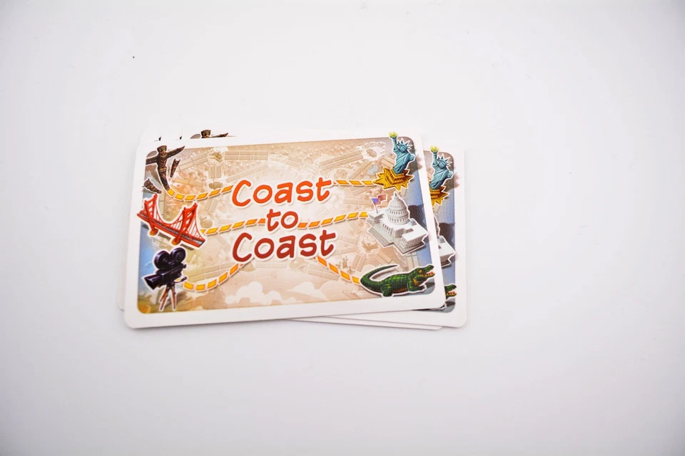 Ticket to Ride First Journey game replacement part pieces - coast to coast cards - Image 1 of 1