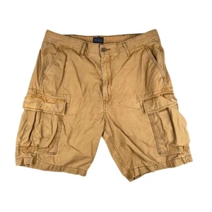 Pantalones Cortos Carga Levis Para Hombres 36 Marrón Ropa de Trabajo Pantalones Cortos Utilidad Botón Cremallera Mosca Exterior - Imagen 1 de 8