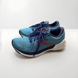 Brooks Adrenaline GTS 21 Blue - 1203291B408 Women's Running Shoe Size 7B Sneaker - Picture 1 of 9