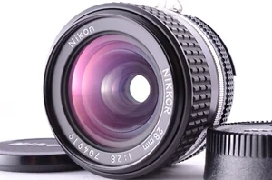 [N-MINT] Nikon Ai-s 28mm f/2.8 MF Prime Lens SLR Camera Manual Single AIS Japan - Picture 1 of 14