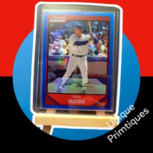 2007 Bowman Chrome Blue Refractors #119 Hideki Matsui Ser# 093/150 SUPER RARE - Picture 1 of 4