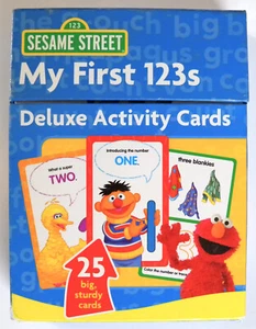 Sesame Street My First123's Deluxe Activity Cards (25 Big Sturdy Cards) - Picture 1 of 7