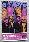 2019 WISHBONE ASH ANDY POWELL MULTI SIGNED OHIO CONCERT POSTER & SET LIST LOT