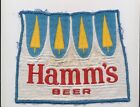 Hamm's beer jacket patch vintage 7 x 5 1/2" advertising