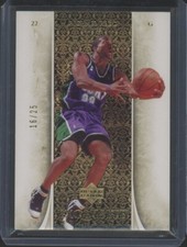 2005-06 Upper Deck Exquisite Michael Redd Gold /25 #21 Milwaukee Bucks