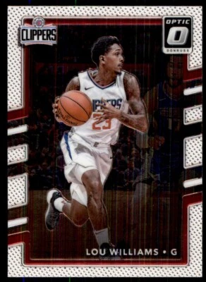 2017-18 Donruss Optic Lou Williams Los Angeles Clippers #65 - Image 1 of 2