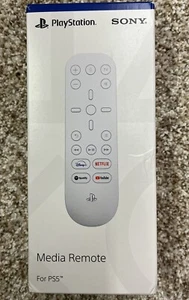 Playstation 5 Media Remote (Ps5) - White - Picture 1 of 2
