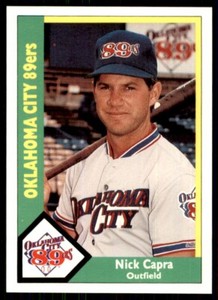 1990 CMC Nick Capra Oklahoma City 89ers #166