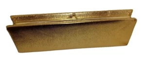 True Vintage 60s P🌲B Gold Lame Clutch Purse Kisslock Closure Holiday Glam Bag - Picture 1 of 9