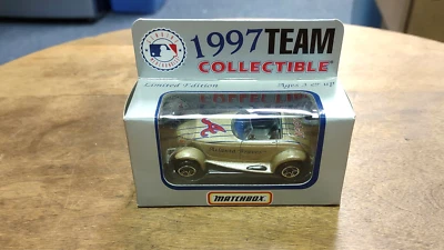 1997 Matchbox Team Collectible ATLANTA BRAVES 1:64 Plymouth Prowler Gold NIB  C1 - Image 1 of 4