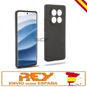 Funda Silicona Negra para XIAOMI REDMI NOTE 14 PRO 5G-POCO X7 5G Flexible s2018 - Imagen 1 de 8