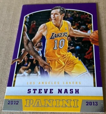 STEVE NASH HOF 2012-13 PANINI Card #157 NM-MT Condition - Image 1 of 2